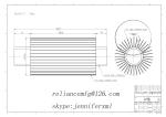 Fin 36ES Carbon Steel SA106B Longitudinal Finned Tubes , 19mm Height