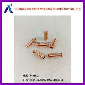 China 0004485684 Electrode Brazing Esab Plasma Consumables For PT-19XL factory