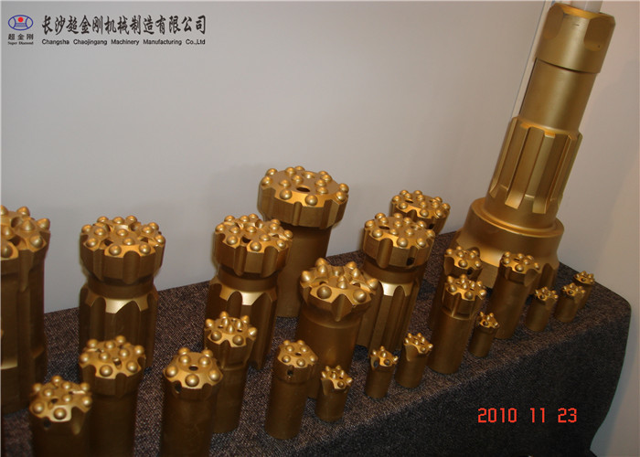 China Compact Structure Thread Button Bit High Efficiency Good Penetration Rate factory