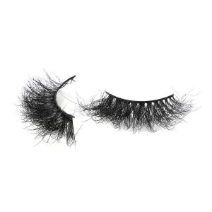 OEM Hypoallergenic 5D Fluffy Mink Lashes Dramatic With Crossed Type