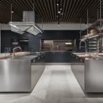Custom Modern Durable Design Modular Cabinets Smart 304 Stainless Steel Kitchen