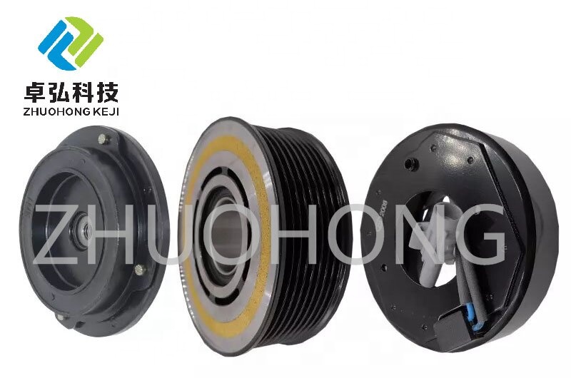 JH-COPUBM042 Auto AC Compressor Pulley Clutch Kit 8PK 112MM 12V For BMW 535i 1985-2016