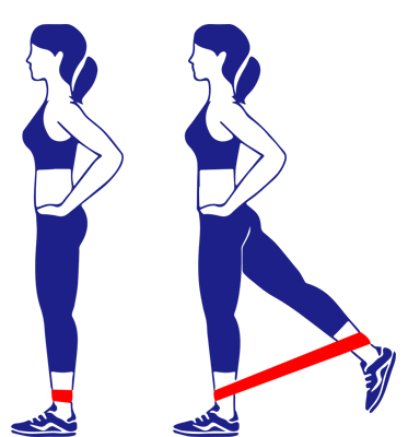 Custom Latex Stretch Fitness Resistance Bands for Yoga Power Exercise