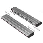 White Blue Color 4.2A / 100.8W Machine Vision Led Lighting Aluminum Alloy