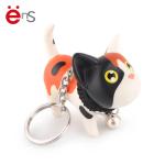 Anime Figure Promotional Plastic Keychain , 3D Soft Pvc Rubber Keychain