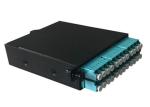 MTP / MPO Fiber Optic Patch Panel High Density 1U 19 Inch 96 Cores