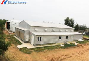 China Commercial Building Steel Structure Plant Poultry House For Chicken Shed factory