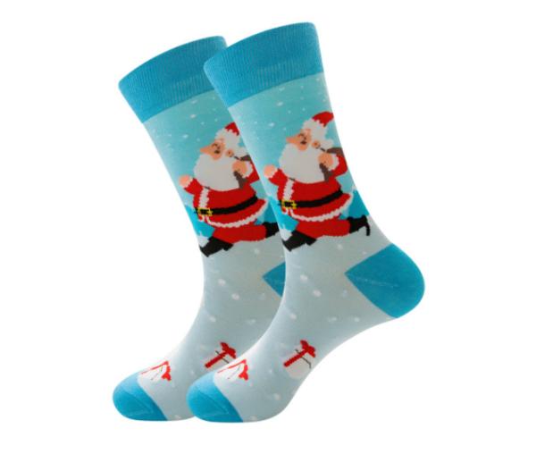 Winter Christmas Vacation Socks Stance Cotton Knee High Socks Classic Holiday