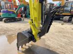 5ton Used Yanmar Vio55-5B Crawler Excavator With 0.135m3 Bucket Capacity