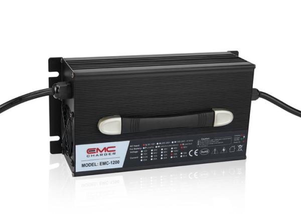 EMC-1200 60V15A Aluminum lead acid/ lifepo4/lithium battery charger for golf