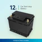 12V60Ah 15C Dishcharge Current Stop Start Car Battery For Mild Hybrid EV