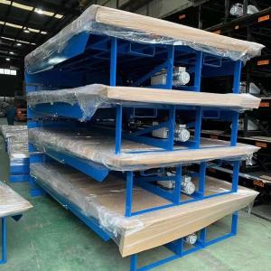China 16mm 40000LBS Electric Dock Door Levelers Anti Skate Steel Plate factory