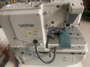 China Direct Drive Secondhand Sewing Machine Computerized Brother Eyelet Buttonhole Machine on sale