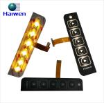 Customized Top Quality Waterproof Embedded LED Membrane Switch
