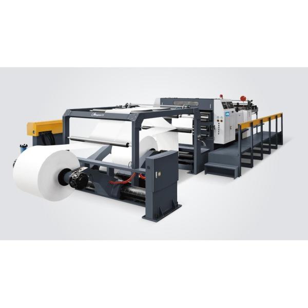 China 0.8Mpa 350M/Min Cross Paper Cutting Machine 1500mm Stacking factory