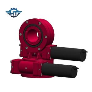 China SDE Model Dual Axis Small Slew Drive With Brushed Motor For PV Tracking System on sale
