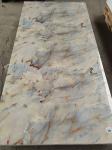 Waterproof High Glossy PVC Wall Panel Artificial Stone UV Marble Veneer for