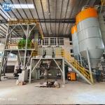Automatic Cooling System Dry Mortar Mix Plant For Production