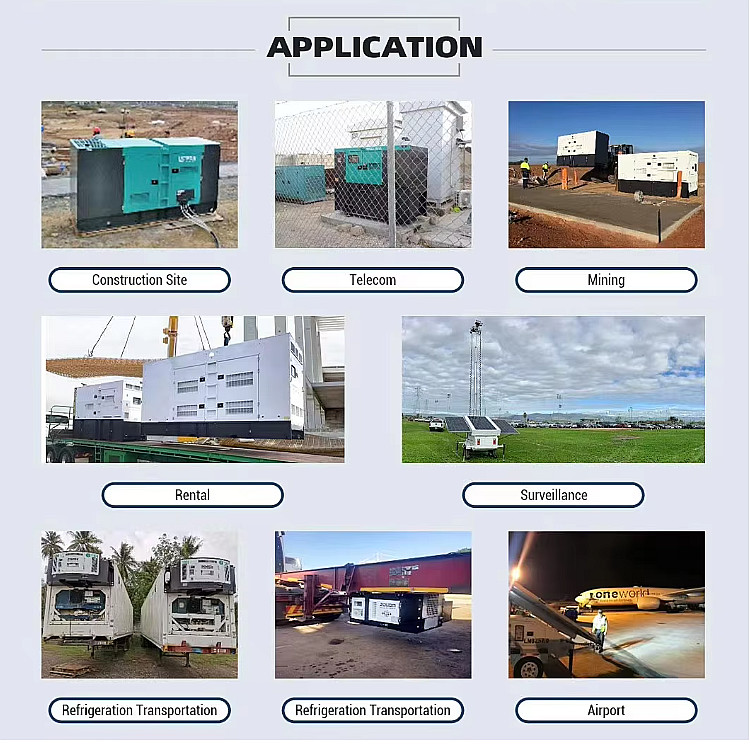 3 Phase Diesel Generator Portable Silent Type Generator Cummins Diesel Generator Set