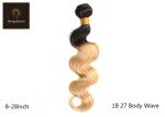 Skin Friendly 100g 1b27 Ombre Blonde Bundles , Ombre Body Wave Bundles