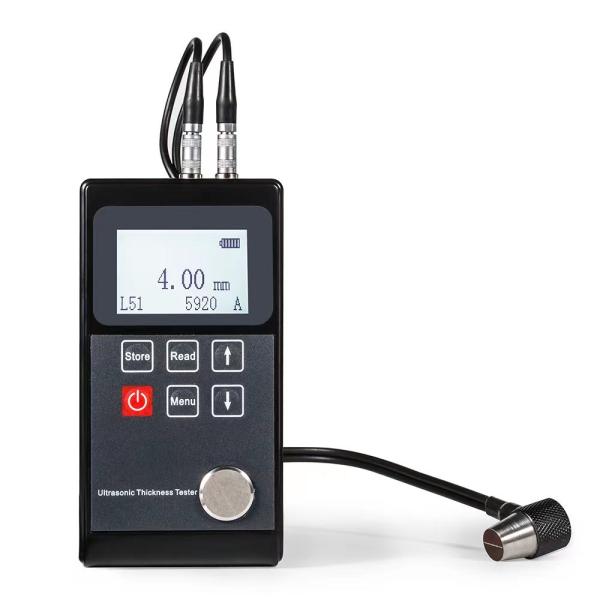 Storage 500 Groups Memory Ultrasonic Thickness Gauge Velocity Range 1000~9999 M