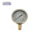 2.5" Glycerine Oil Filled Pressure Gauge , Lm Bar Pressure Gauge