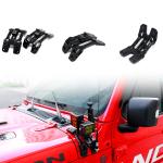 Hard Anodizing Aluminum Alloy Car Driving Light Mounting Bracket for Jeep