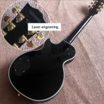 Guitar recording video appreciation custom mahogany black lpcustom electric