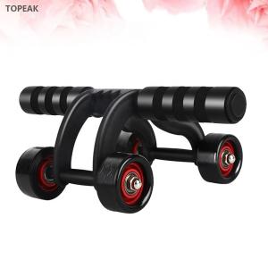 China single 4 double ab wheel roller core abdominal workout ab roller for women factory