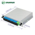 SC UPC 1X8 Fiber Optic Cassette PLC Splitter ABS Material