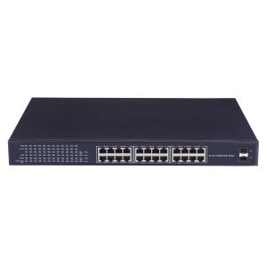 China POE-S224G 24 Port IEEE802.3af/at Gigabit 30W POE Switch (400W Internal Power) factory