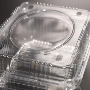 China Rectangular PET Disposable Food Containers for Multiple Uses factory