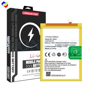 China BL-39AX 4000mAh x557 Battery for Infinix HOT 4/HOT4 PRO Smartphone Replacement Battery factory