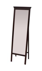 China brown color wood framed cheval mirror factory