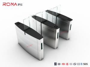 China Stainless Steel Access Control Turnstiles , Security Systems Sliding Barrier Gate factory
