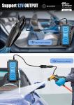 Car Emergency Battery Jump Starter With Led Work Light and DC 12V for Car