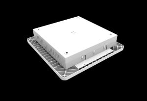 China Surface Mounted 150W LED Gas Station Canopy Lamp, IP65, Meanwell driver LEDs factory
