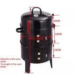 Metal Type Cold Rolled Steel Charcoal Rottiserie Shawarma Chicken BBQ Barbecue