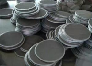 China SS304 Wire Mesh Filters Screen customized For Extruder Equipment factory