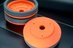 Orange Resin Diamond Grinding Wheel Glass Bowl Speed 2800RPM
