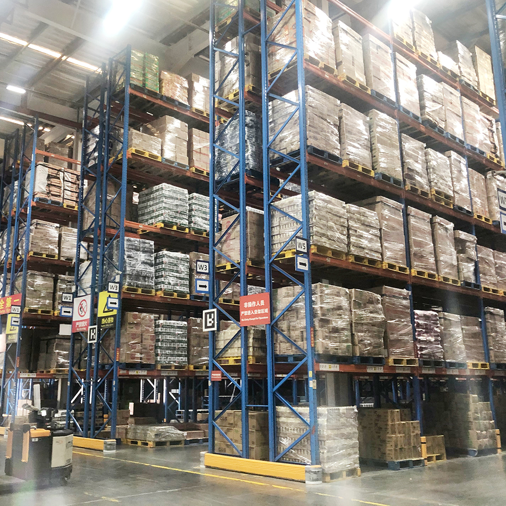 Corrosion Protection Elbow Flange Pipe Fitting and Instrumentation Storage Pallet Rack with Wire Mesh Decking