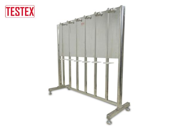 Stainless Steel Woven Fabric Stretch Recovery Tester Standard ASTM D3107 With 6