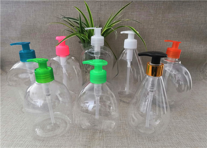 Recyclable Empty Shampoo Bottles , Hot Stamping Surface Small Plastic Bottles