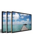 High Brightness Wall Mounted Touch Screen Kiosk Android 1920 X 1080 50 Inch