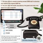 USB Voicemail Guest Book Clear Sound Phone Guest Book For Any Celebration