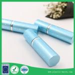 10 ml perfume bottle travel bottle spray style outside is aluminum in blue