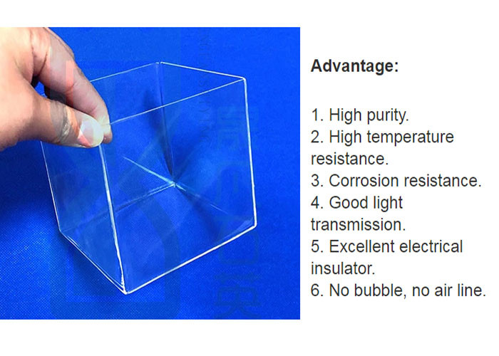 Chemical Reaction Fused Quartz Urn Anti Corrosion 2.2g/Cm3