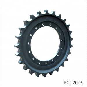 China 50Mn Material 58HRC PC120 3 Excavator Sprocket factory