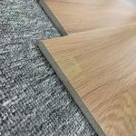 Imitate Solid Wooden Texture Straight Edges Full Body Porcelain Tiles Wear