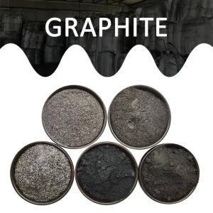 China Battery Raw Material Natural Flake Graphite Powder Scales Spherical Graphite Powder factory